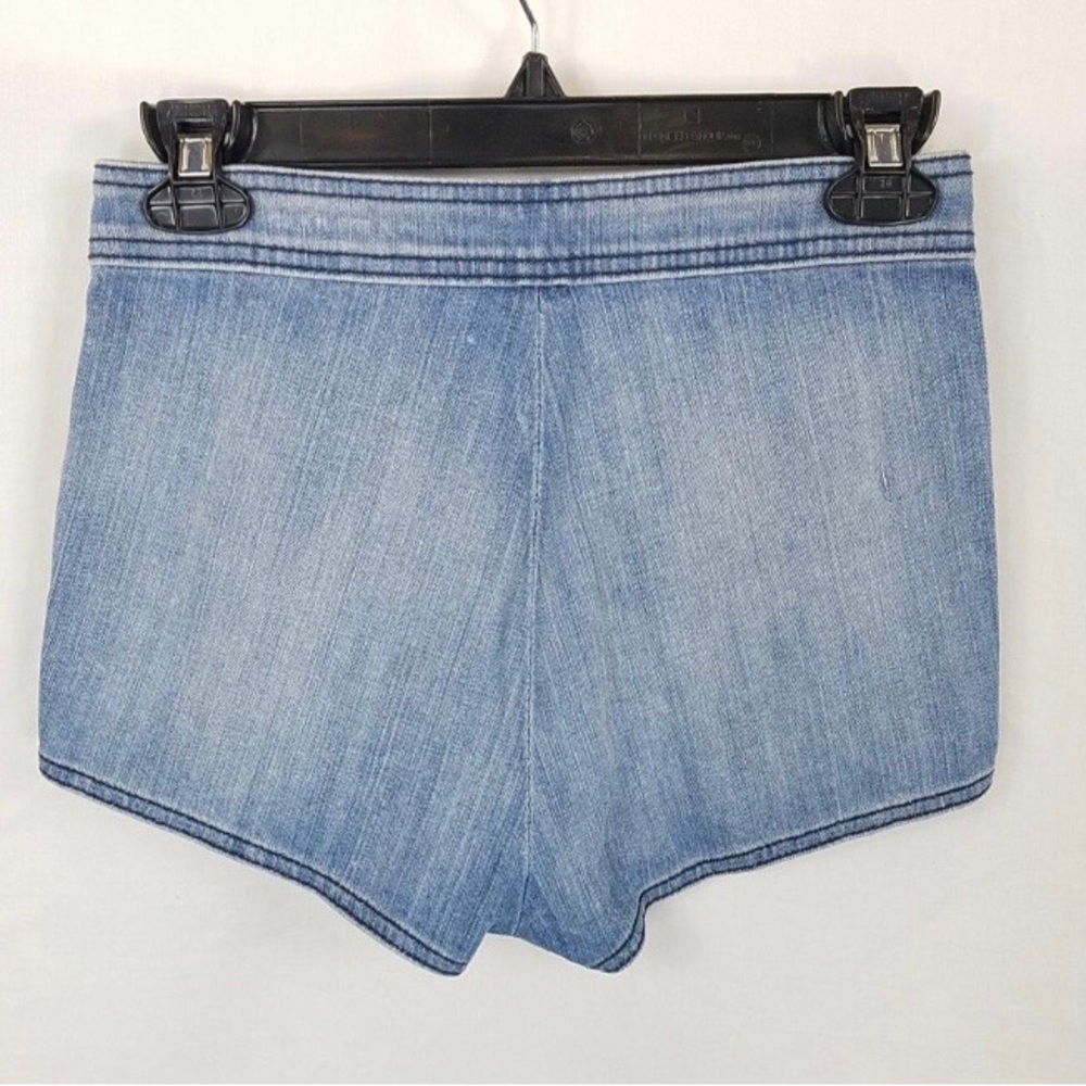 Carmar Lace Up Denim Shorts - Picture 4 of 5